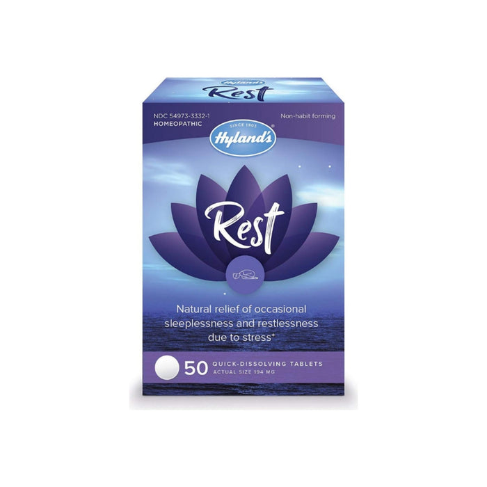 Hyland's Rest Natural Relief of Sleeplessness and Restlessness Due to Stress,  50 ea