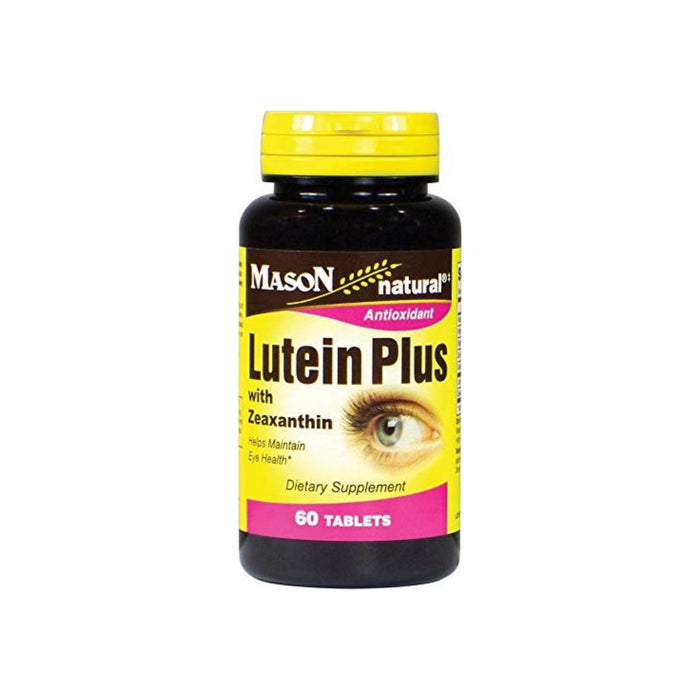 Mason Natural Lutein Plus with Zeaxanthin for Eye Health Tablets, 60 ea