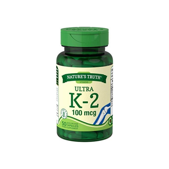Nature's Truth Ultra Vitamin K-2 100 mcg,  50 ea