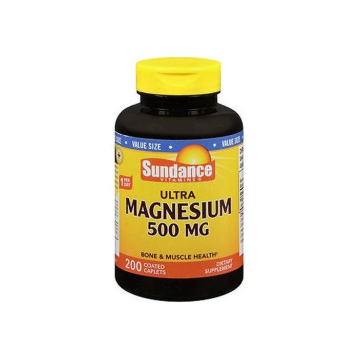 Sundance Magnesium 500 mg Tablets, 200 ea