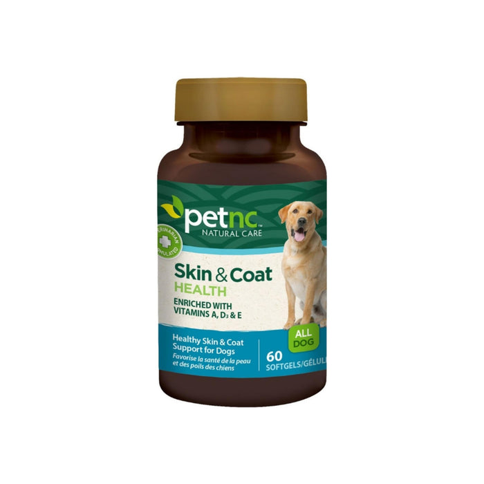 PetNC Natural Care Skin and Coat for Dogs, 60 ea
