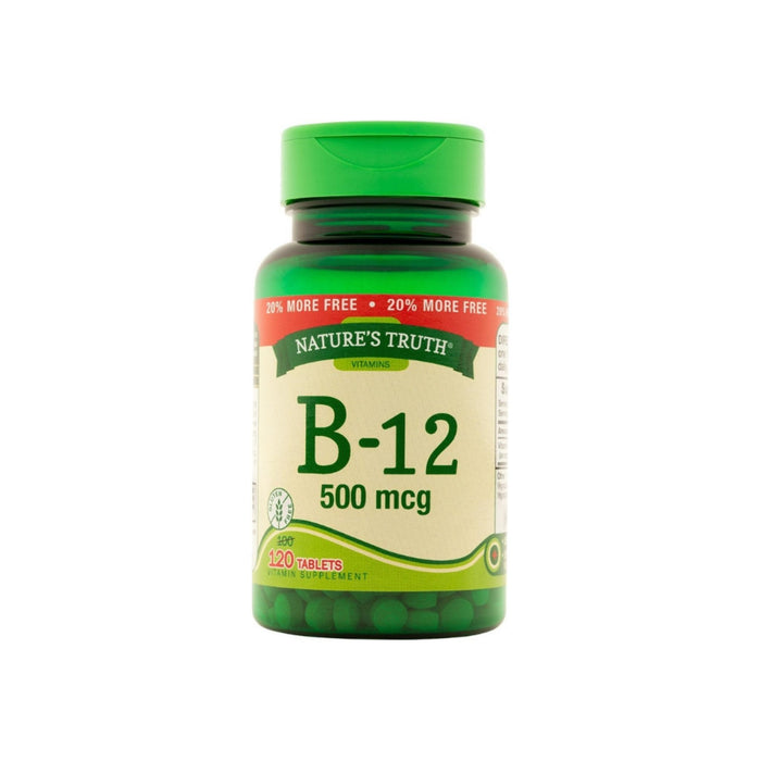 Nature's Truth Vitamin B-12 Tablets  500 mg, 120 ea