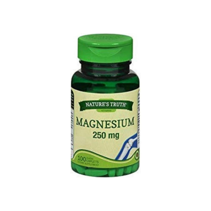Nature's Truth Magnesium 250 mg Dietary Supplement, 100 ea