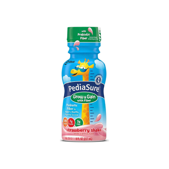 PediaSure Pediatric Oral Supplement  with Fiber Strawberry, 8 oz