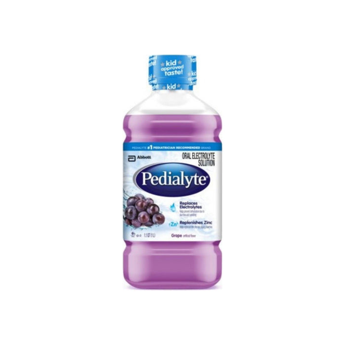 Pediatric Oral Supplement Pedialyte Grape 1000 mL Bottle Ready to Use