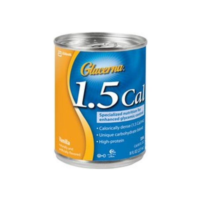 Glucerna  Oral Supplement  Tube Feeding Formula 15 Cal Vanilla 250 mL Can Ready to Use, 8 oz