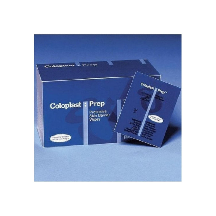 Coloplast Skin Barrier Wipe Prep Isopropyl Alcohol Individual Packet NonSterile