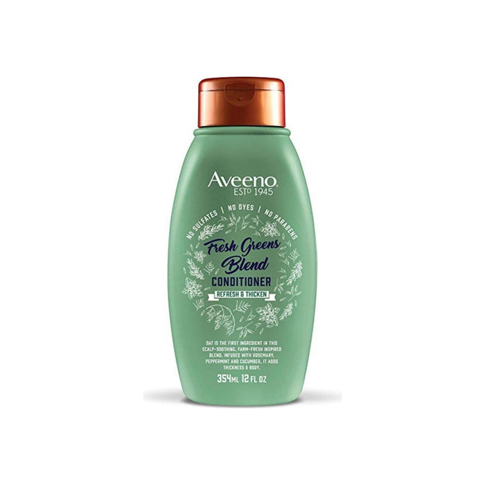 Aveeno Fresh Greens Blend Conditioner for Volume, Thickness and Refresh, 12 oz