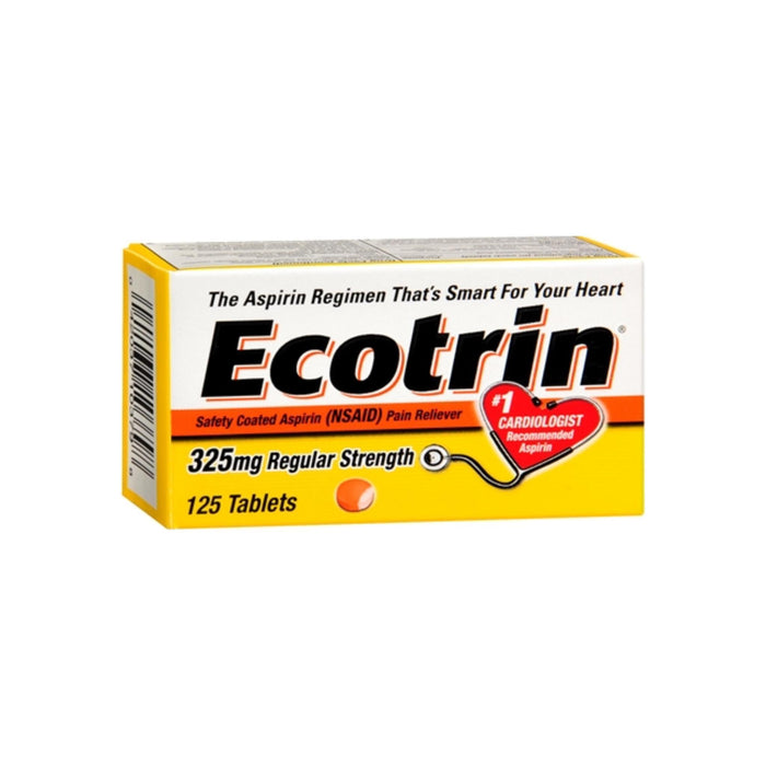 Ecotrin 325 mg Regular Strength Tablets 125 ea