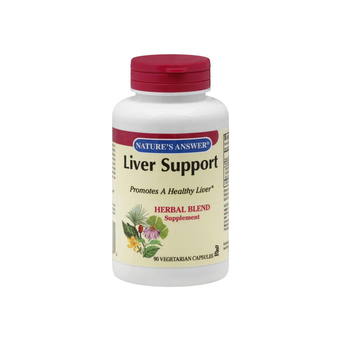 Nature's AnswerLiver Support Herbal Blend Vegetarian Capsules 90 ea