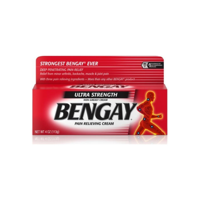 BENGAY Pain Relieving Cream Ultra Strength 4 oz