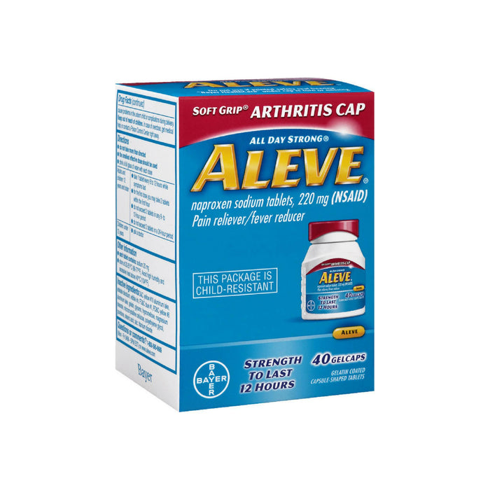 Aleve Gelcaps Easy Open Arthritis Gelcaps 40 ea