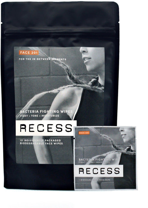 Recess Face 201: Bacteria Fighting Face Wipes