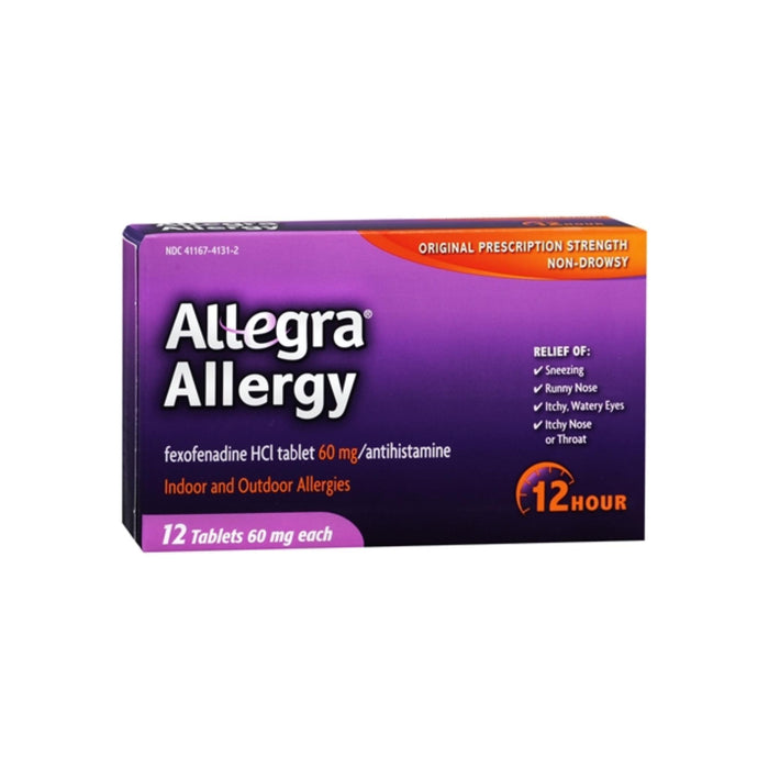 Allegra Allergy Tablets 12 Hour 12 ea