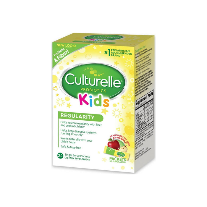 Culturelle Kids Regularity Flavorless Probiotic Powder Packets 24 ea