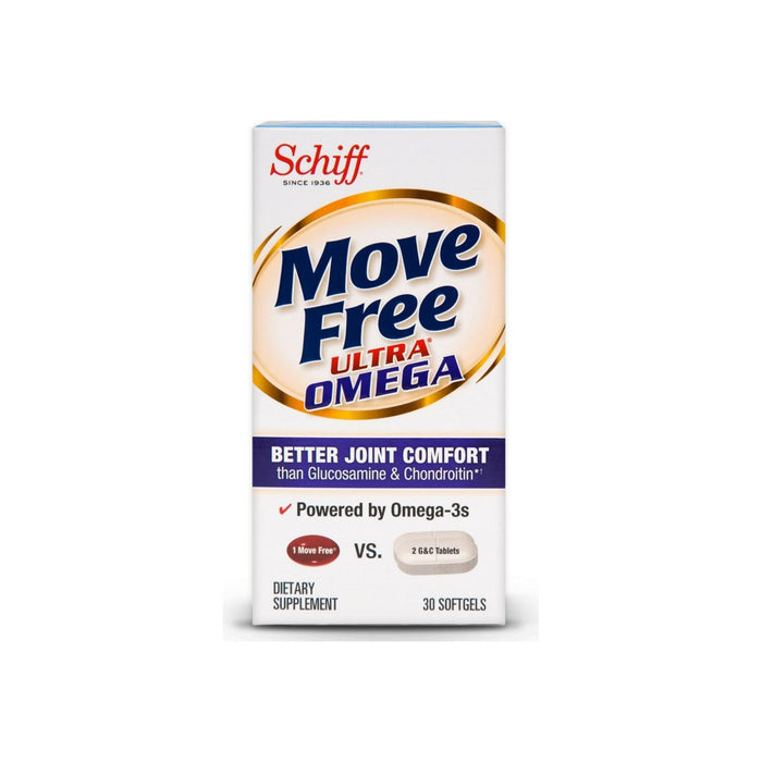 Move FreeUltra Omega Joint Health Supplement with Omega-3 Krill Oil and Hyaluronic Acid 30 ea