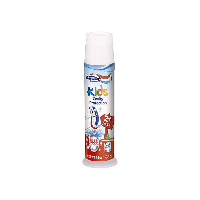 Aquafresh Kids Toothpaste, Bubble Mint 4.60 oz