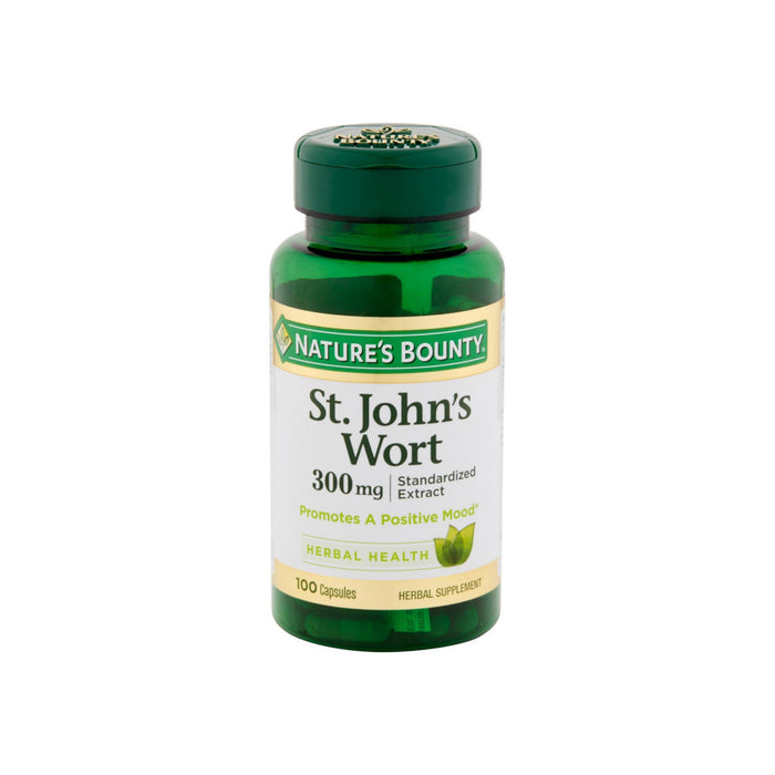 Nature's Bounty St. John's Wort 300 mg Capsules 100 ea