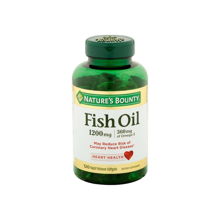 Nature's Bounty Fish Oil 1200 mg Softgels 120 ea