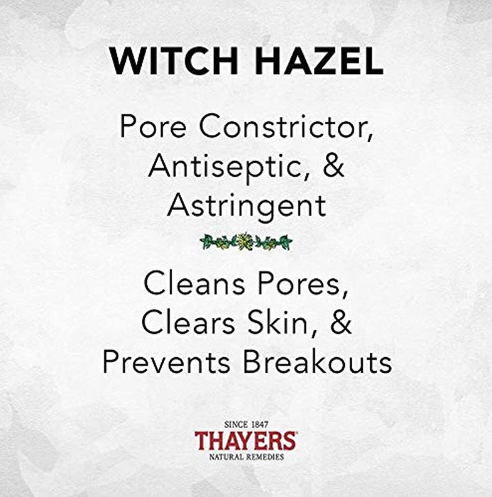 Thayers Alcohol-Free Rose Petal Witch Hazel Facial Toner with Aloe Vera Formula - 12 oz