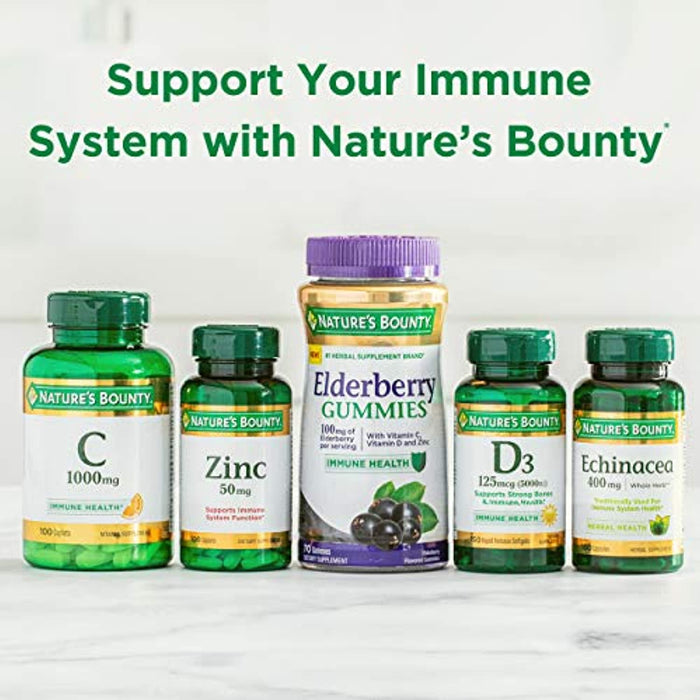 Vitamin C + Rose Hips by Nature’s Bounty. Vitamin C is a leading vitamin for immune support 1000mg 100 Coated Caplets