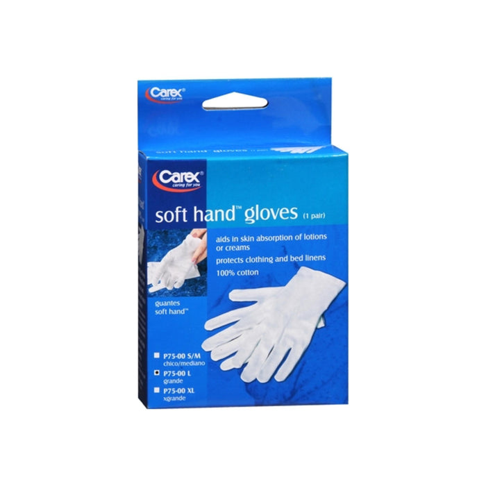 Carex Soft Hand Gloves Large P75-00 1 Pair