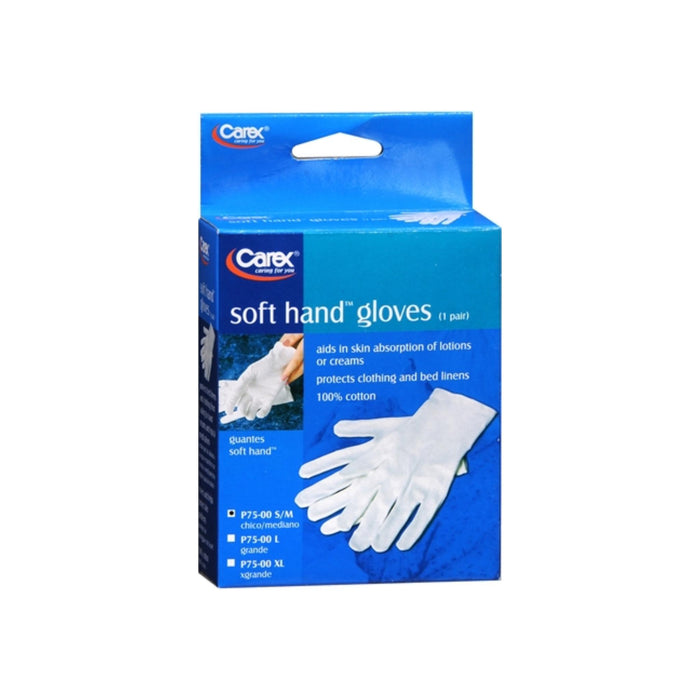 Carex Soft Hand Gloves Small/Medium P75-00 1 Pair