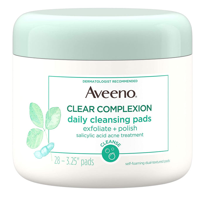 AVEENO Clear Complexion Daily Cleansing Pads 28 Each