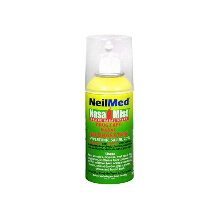 NeilMed Hypertonic NasaMist Saline Spray 4.20 oz