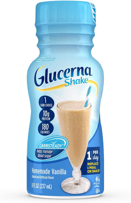 Glucerna Nutrition Shake 8 oz, 24 Count