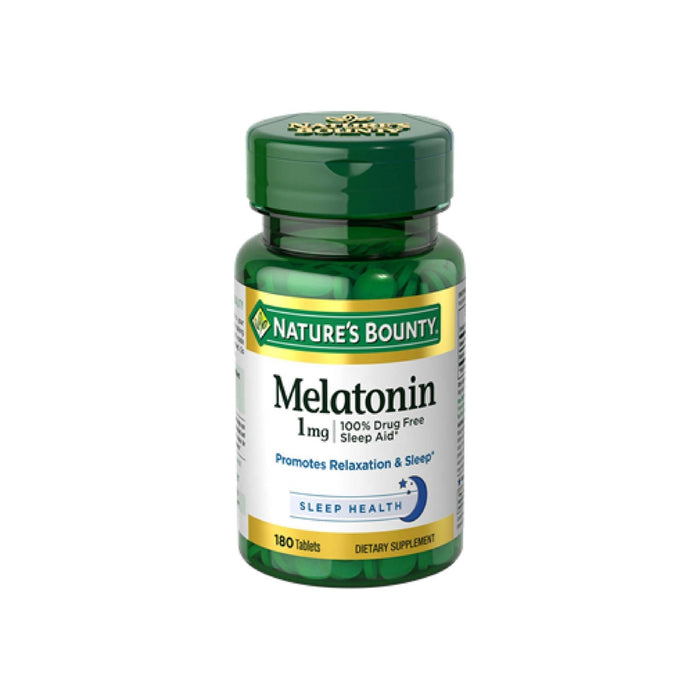 Nature's Bounty Melatonin 1 mg Tablets 180 Tablets