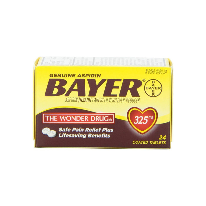 Bayer Aspirin 325 mg Tablets 24 ea