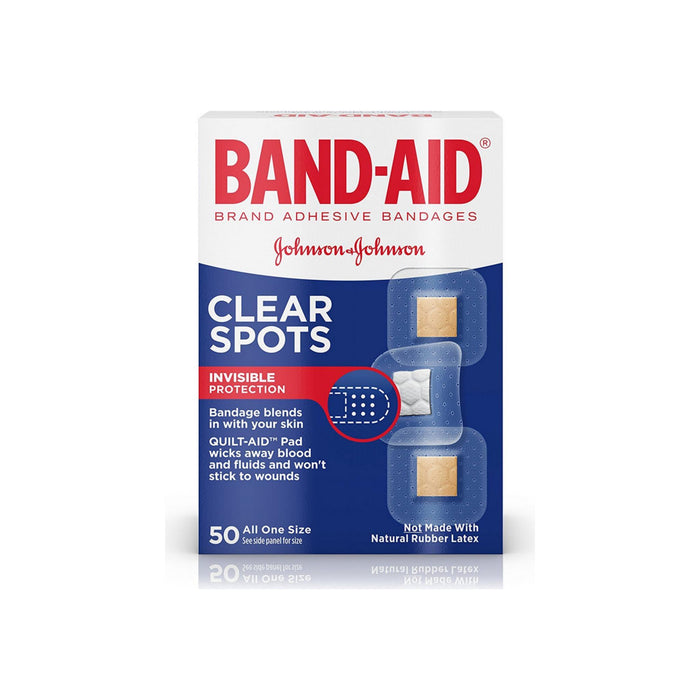 BAND-AID Clear Spots Bandages 50 ea