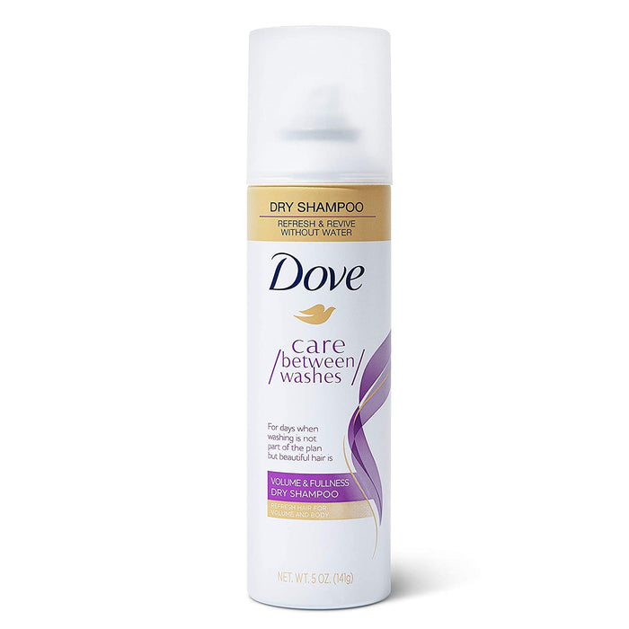 Dove Care Between Washes Dry Shampoo Hair Treatment for Oily Hair, Volume and Fullness Cleansing Hair Volumizer 5 oz