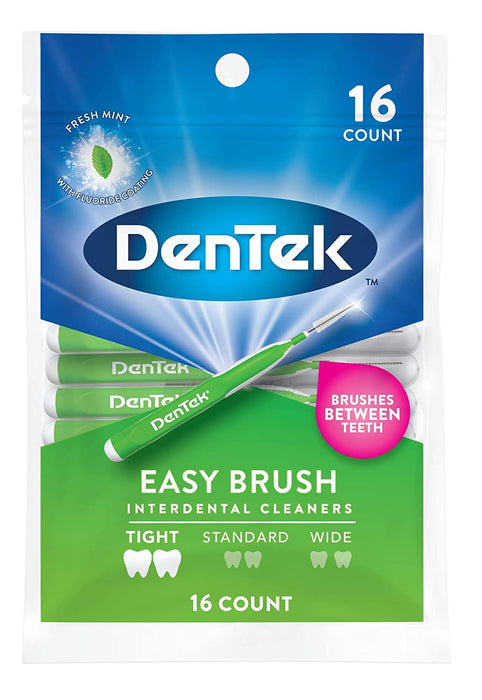 DenTek Easy Brush Cleaners Extra Tight 16 ea