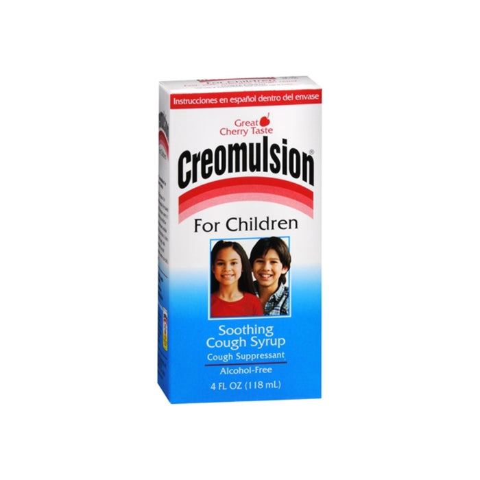 Creomulsion For Children Soothing Cough Syrup 4 oz