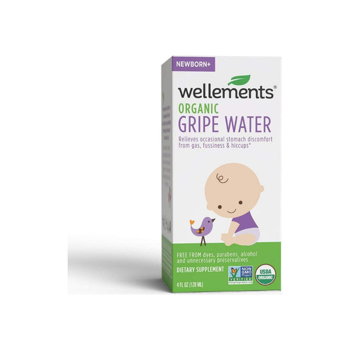 Wellements Gripe Water For Colic 4 oz