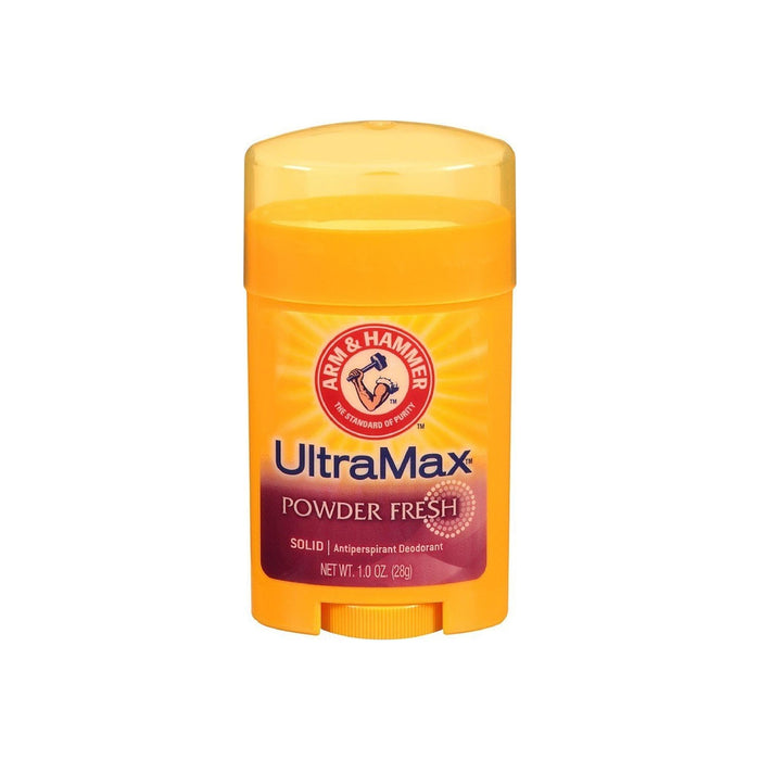 ARM & HAMMER Ultra Max Antiperspirant Deodorant, Powder Fresh 1 oz