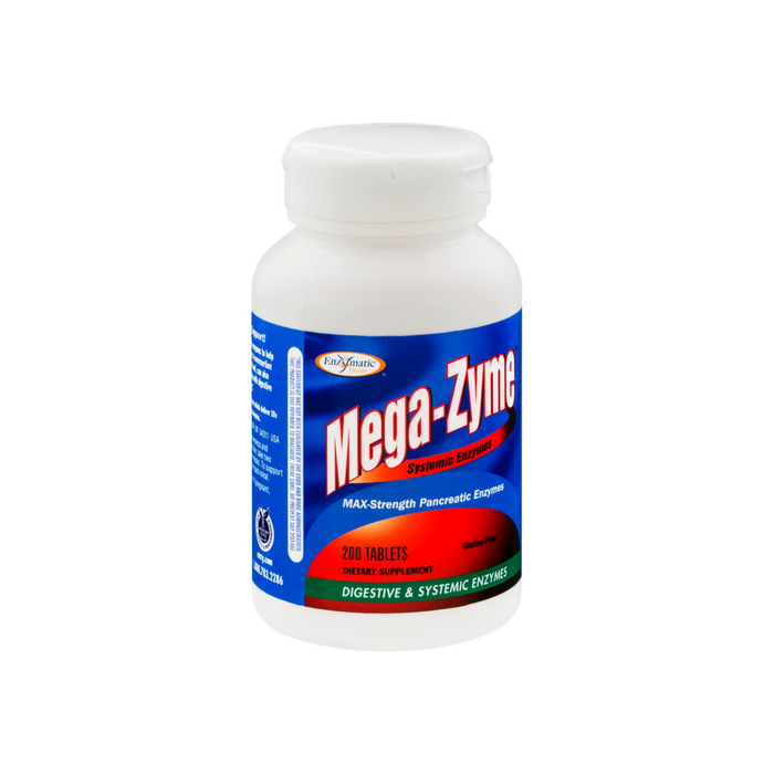 Enzymatic Therapy Mega-Zyme Systemic Enzymes Tablets 200 ea