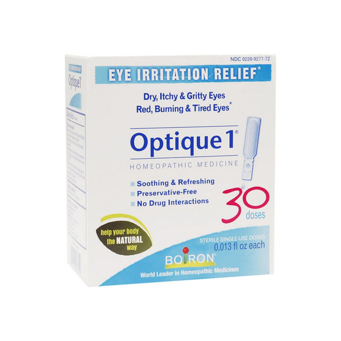 Boiron Optique 1 Eye Irritation Relief Single-Use Doses 30 ea