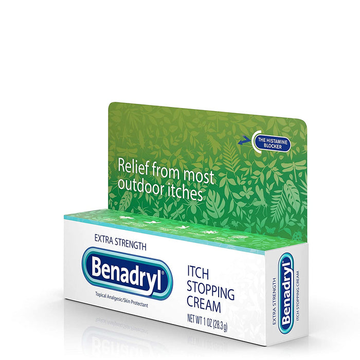 Benadryl Itch Stopping Cream Extra Strength 1 oz