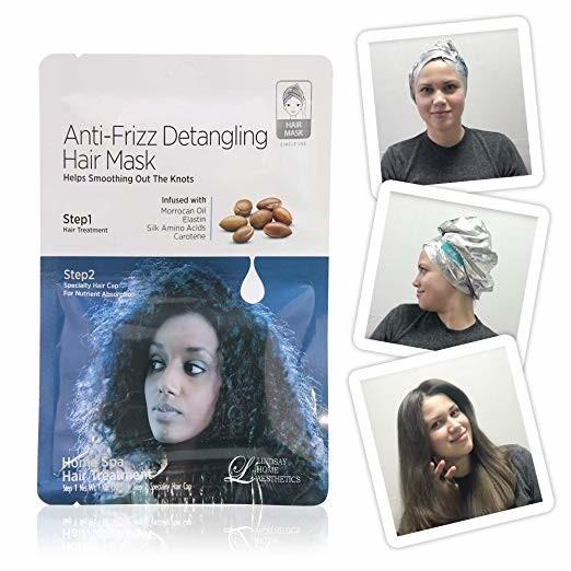 LINDSAY HOME AESTHETICS Anti-Frizz Detangling Hair Mask 1 oz