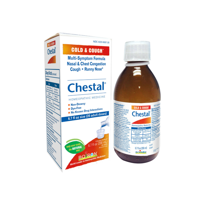 Boiron Chestal Adult Cold & Cough Syrup 6.70 oz