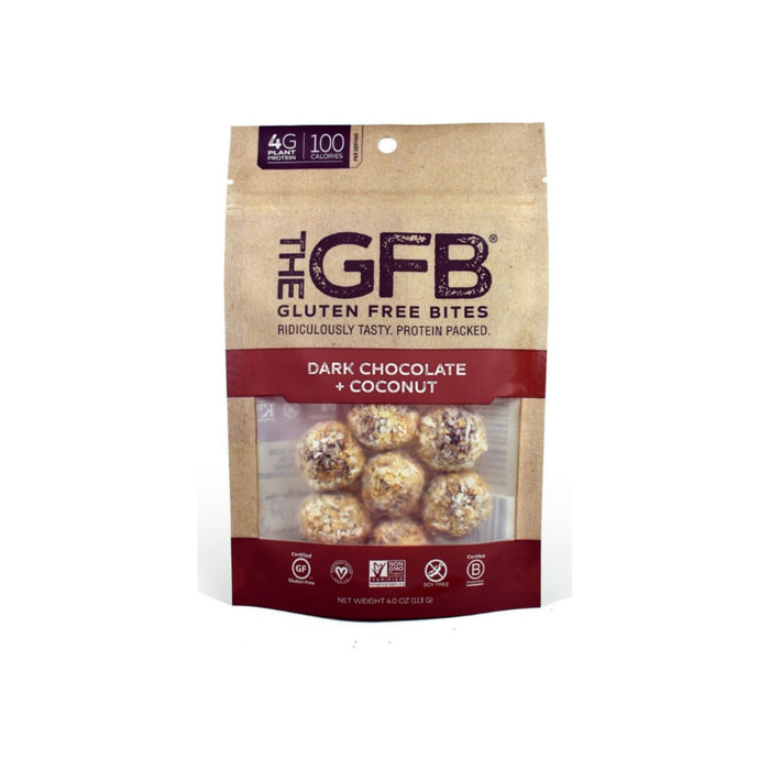GFB Gluten Free Bites, Dark Chocolate Coconut 4 oz