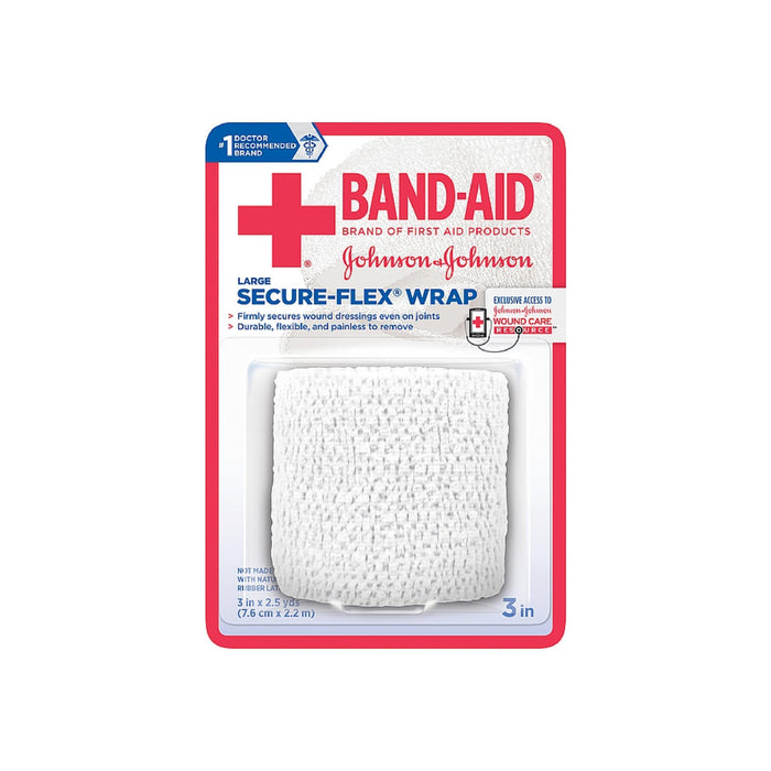 BAND-AID First Aid Secure-Flex Wrap, Large 1 ea