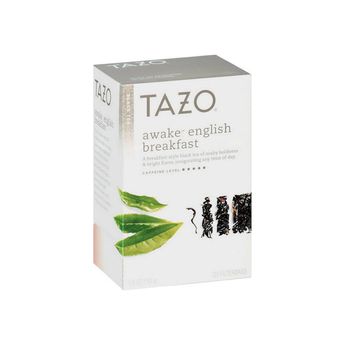 Tazo Awake English Breakfast Tea Bags, Black Tea 20 ea