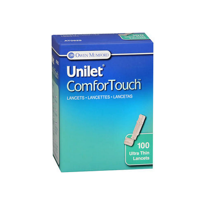 Unilet Comfor ouch Ultra Thin Lancets 100 ea