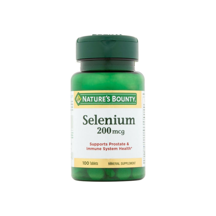 Nature's Bounty Selenium 200 mcg Tablets 100 ea