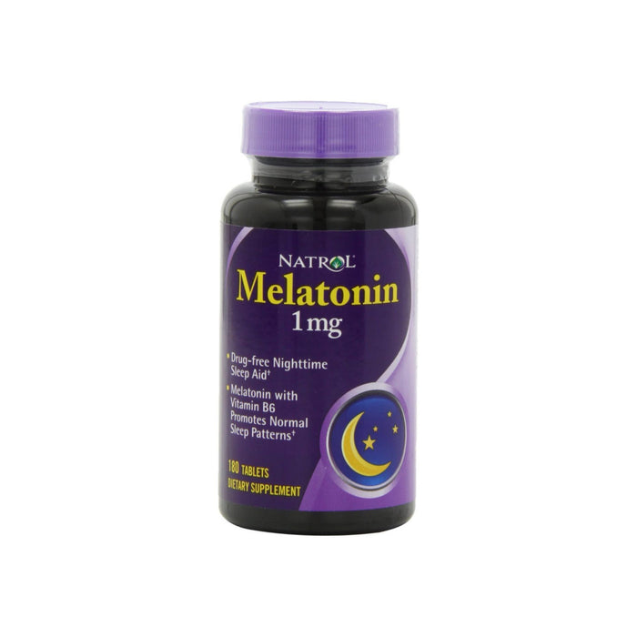 Natrol Melatonin Tablets 1 mg 180 ea
