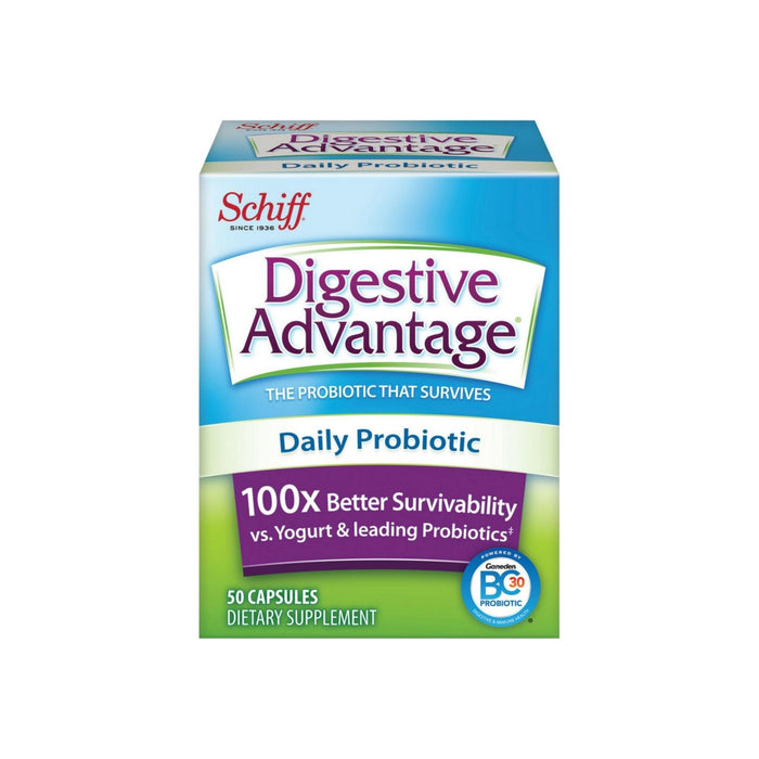 Digestive Advantage Daily Probiotic Capsules, 50 ct